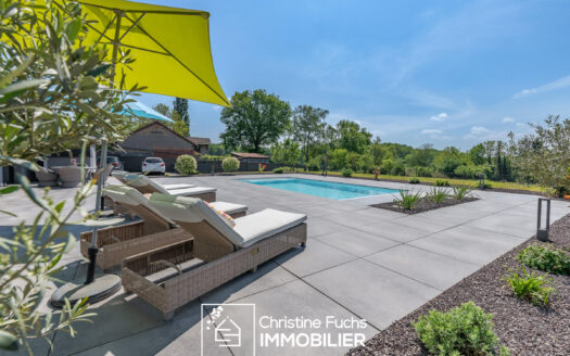 Fabuleuse villa avec la nature pour horizon …