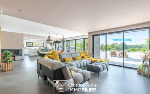 Fabuleuse villa avec la nature pour horizon …