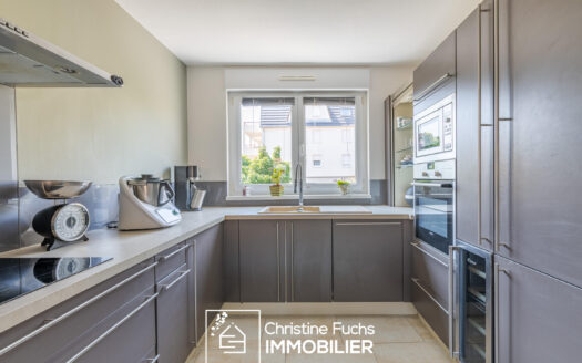 Niederhausbergen – Grand 3 pièces, terrasse, balcon, cave et garage